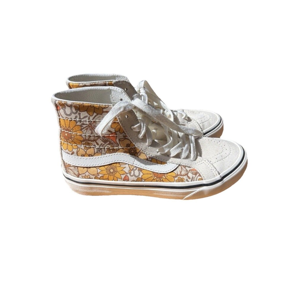 RARE Vans Sk8-Hi Trippy Floral Limited Edition Sneakers - Women's 6.5, Men's 5
